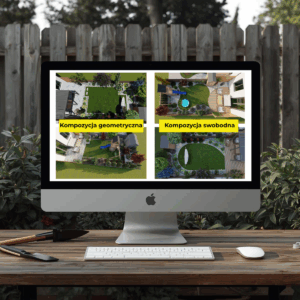 GOTOWE PROJEKTY OGRODÓW ZA SZEREGOWCEM